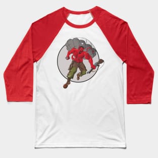 508 Paratroop Devil Baseball T-Shirt